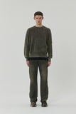 MUD BLACK WIDE DENIM PANTS