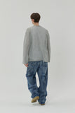 NET KNIT MINED LONG SLEEVE