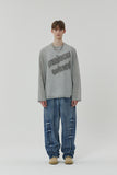 NET KNIT MINED LONG SLEEVE