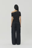 (W) RIPSTOP CARGO WIDE PANTS