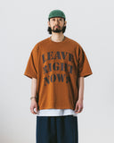 [AG] Leave Right Now Graphic Half Tee