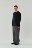 OBLIQUE LINE KNIT