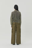 (W) RIPSTOP CARGO WIDE PANTS