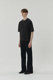 CREW NECK KNIT HALF SLEEVE