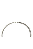 (W) CIRCLE LAYERED CHAIN NECKLACE