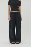 (W) RIPSTOP CARGO WIDE PANTS