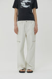 (W) TRIPLE MOON ZIPPER DENIM PANTS