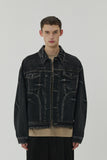 PINCH WIND DENIM TRUCKER