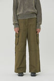 (W) RIPSTOP CARGO WIDE PANTS