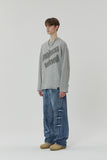 NET KNIT MINED LONG SLEEVE