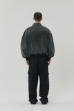 23SS BLACK WASHING DENIM BOMBER
