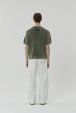 23SS OPPOSITE CARGO DENIM PANTS WHITE