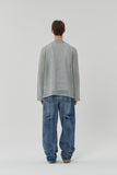 NET KNIT MINED LONG SLEEVE