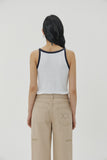 (W) LOGO GOLGI SLEEVELESS TOP