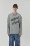 NET KNIT MINED LONG SLEEVE