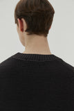 CREW NECK KNIT HALF SLEEVE