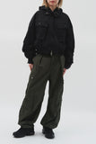 Chen Snap Cargo Nylon Pants