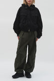 Chen Snap Cargo Nylon Pants