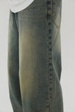 SAND DROUGHT WIDE DENIM PANTS