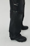 UNION DETACHABLE DENIM PANTS