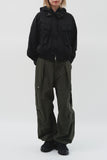 Chen Snap Cargo Nylon Pants