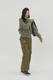 (W) RIPSTOP CARGO WIDE PANTS