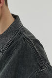 23SS BLACK WASHING DENIM BOMBER