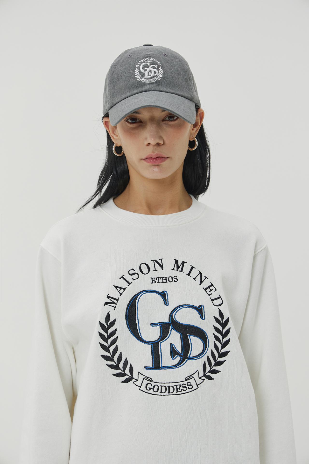 MAISON MINED(メゾンミネド) - (W) EMBROIDERY COTTON BALL CAP – einz.jp