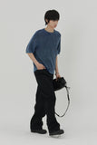 DAMAGE COLOUR DYE HALF KNIT