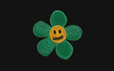 Green Flower Embroidered Cross Messenger Bag