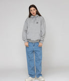 Small Double Drawing Smile Hoodie