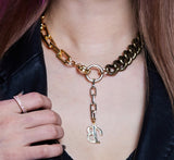 VINTAGE LESS CHAIN NECKLAE