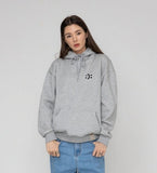 Small Double Drawing Smile Hoodie