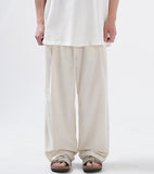 Cool Mix Wide Like Linen Long Pants