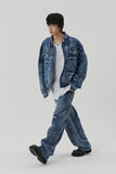 PINCH WIND DENIM TRUCKER