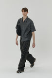 CREASE CRACK HALF ZIPPER SHIRTS