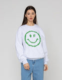 [UNISEX] Multi Flower Dot Smile Sweatshirt