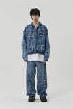 PINCH WIND DENIM TRUCKER