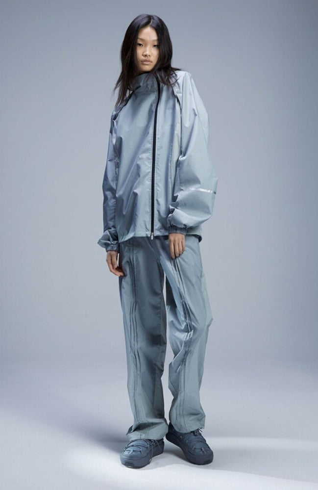 OJOS (オホス ) - Wavy Windbreaker Pants / Grey – einz.jp