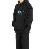 STAR LOGO HOODIE [BLACK]