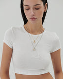 Erite23 SV(Y) Pave Necklace 45CM