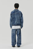PINCH WIND DENIM TRUCKER