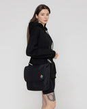 Rainbow Flower Smile Embroidery Cross Messenger Bag