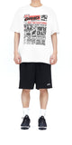 VARSITY LOGO SWEAT SHORT