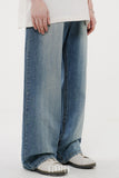 Herringbone Denim Pants