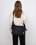 Flower Bear Embroidery Cross Curved Messenger Bag