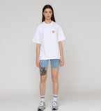 Tie-Die Flower Smile Short Sleeve Tee