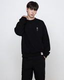 Tattoo Dog Embroidery Perito Sweatshirt