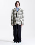 HEAVY BLAZER WOOL CHECK