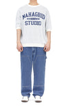 COLLEGE LOGO HALF KNIT